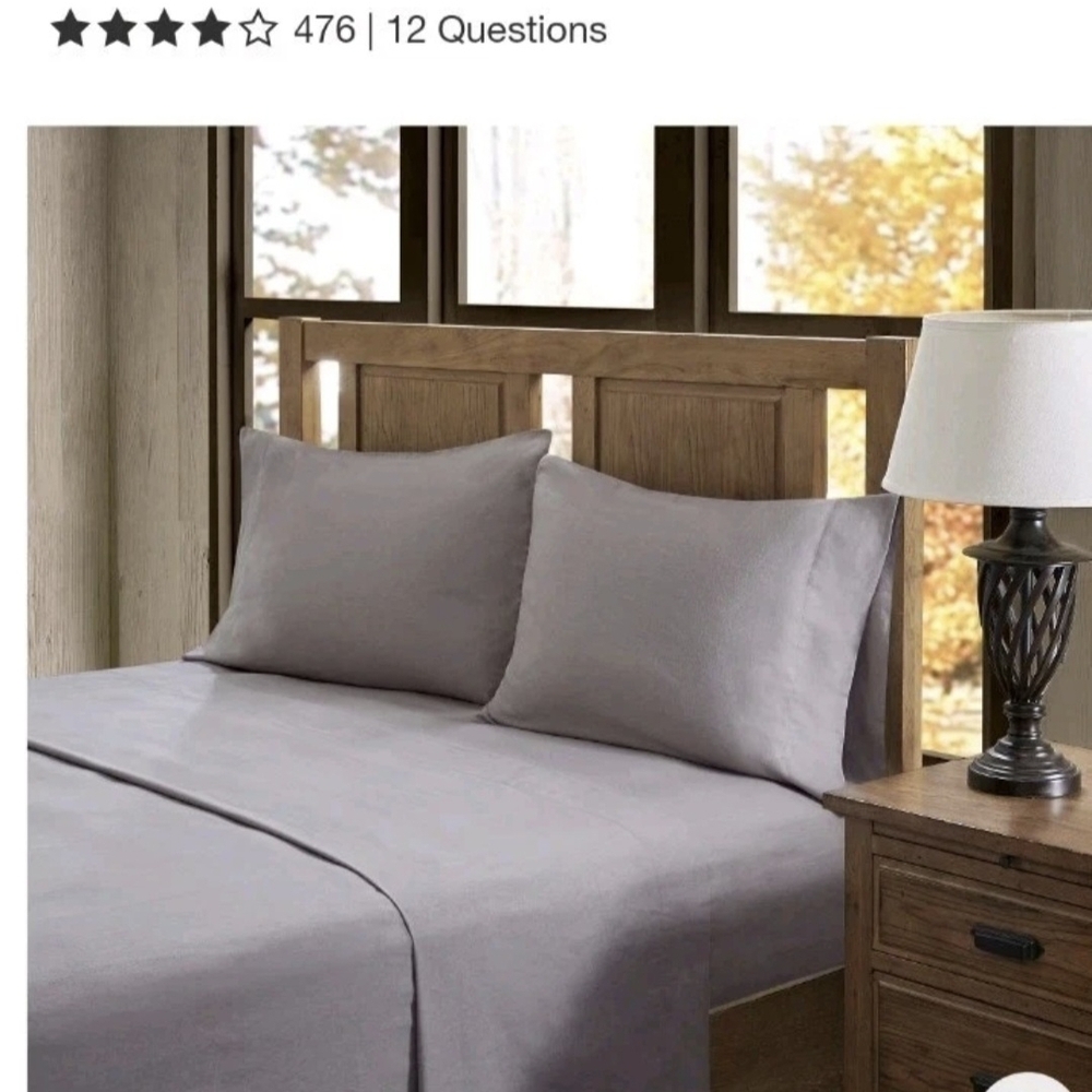 Threshold Full Flannel Sheet Set